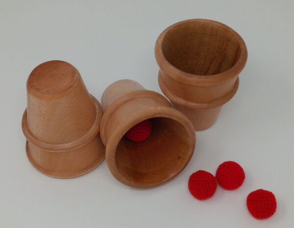 Cups & Balls Wood