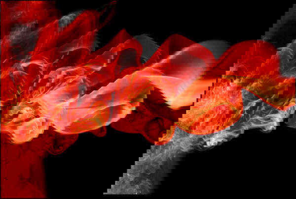 Red Flame Flash Paper