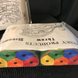 Throw Streamers (Multi Coloured)