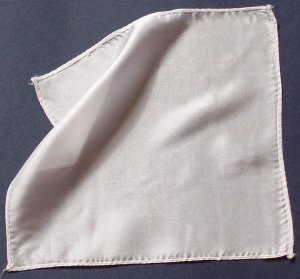36" (Thirtysix Inch) Silk White