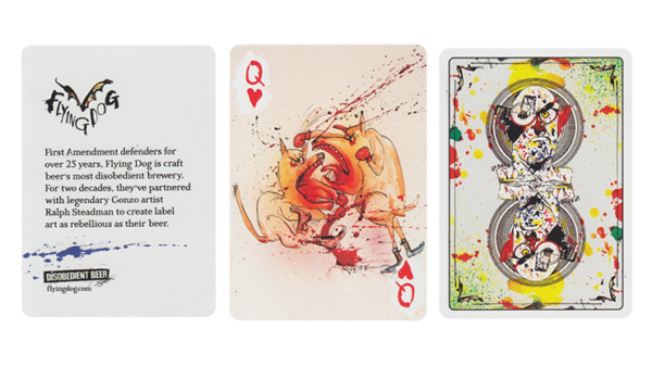 Flying Dog V2 Playing Cards - Image 4