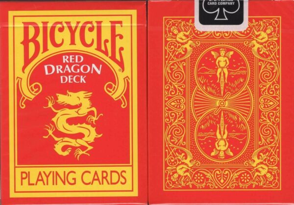 Red Dragon V2 Bicycle Playing Cards