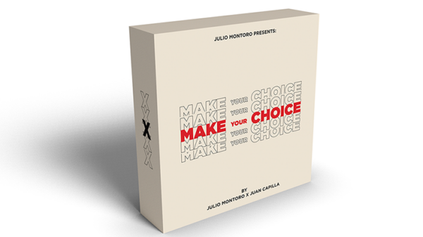 MAKE YOUR CHOICE (Gimmicks and Online Instruction) by Julio Montoro and Juan Capilla - Image 2