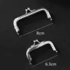 Large Silver Purse Frame (8cm) - Image 3