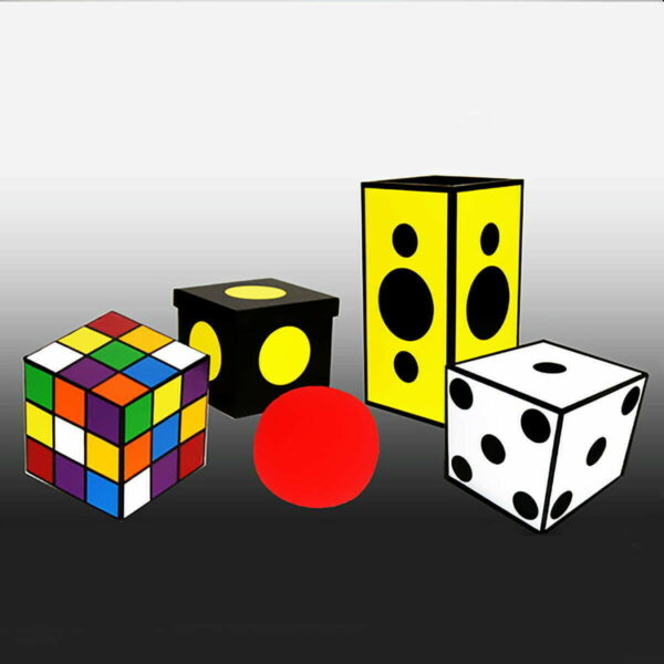 Ball to Rubik and Dice by Tora Magic
