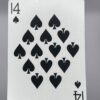 14 of Spades gaff card printed on Bicycle stock (Red) (17)