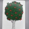 Tree Of Hearts gaff card printed on Bicycle stock (Blue) (216)