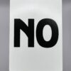 No gaff card printed on Bicycle stock (Blue)