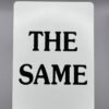 The Same gaff card printed on Bicycle stock (Blue)