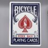 Bicycle Rider Back Blue Front gaff card printed on Bicycle stock (Red Back) (260)