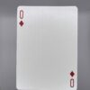 0 Of Diamonds gaff card printed on Bicycle stock (Blue) (4)