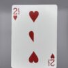 2 1/2 Hearts gaff card printed on Bicycle stock (Blue) (6)