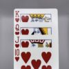 KQJ10 Hearts 4 Overlapping Cards gaff card printed on Bicycle stock (Red) (76)