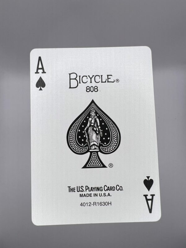 Ace Diamonds Ace Spades Double Face gaff card printed on Bicycle stock (28)