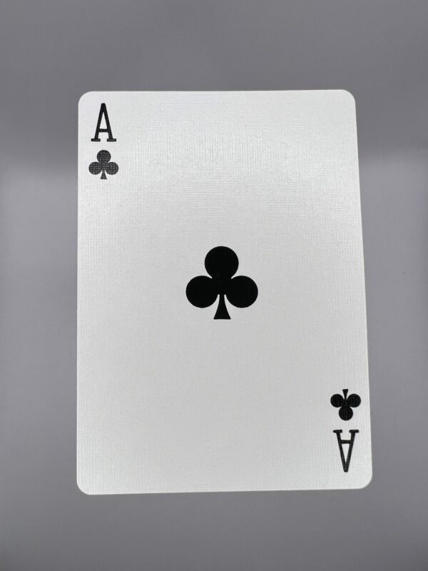 Ace Diamonds Ace Clubs Double Face gaff card printed on Bicycle stock (31)
