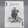 Joking Joker gaff card printed on Bicycle stock (Red) (270)