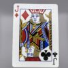 Jack Clubs Jack Diamonds Split gaff card printed on Bicycle stock (Red) (43)