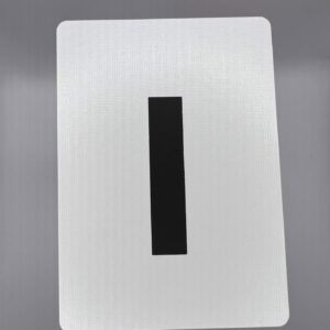 I gaff card printed on Bicycle stock (Red) (205)