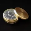 Buddha Slot Box - Half Dollar Size (Brass)