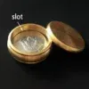 Buddha Slot Box - Half Dollar Size (Brass) - Image 3