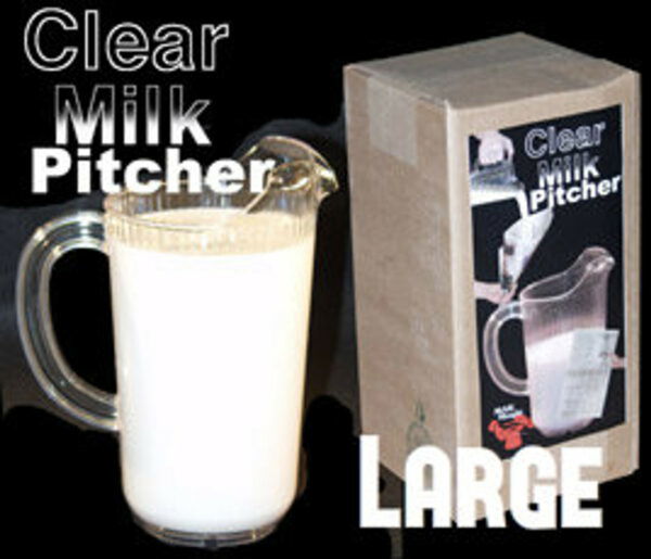 Clear Milk Pitcher (Large) by Mak Magic
