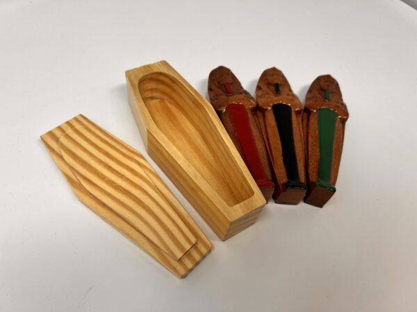 Carved Wooden Mummy Mystery - Image 3