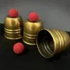 Super Cups and Balls (Brass/Aged) by Oliver Magic - Image 4