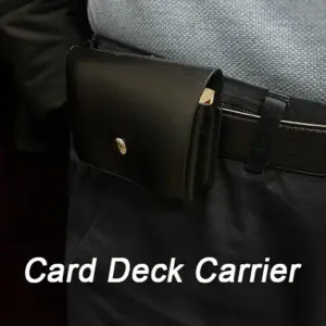 Card Deck Carrier - Leather