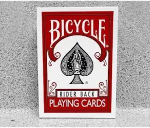 Bicycle Double Face Red (Mirror Deck Same Both Sides) (Copy)