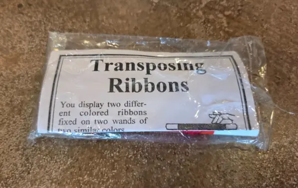 TRANSPOSING RIBBONS