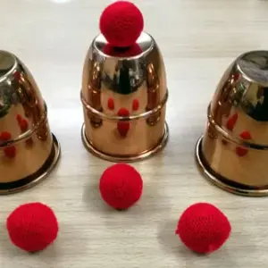 Cups & Balls – Deluxe Copper (Small)
